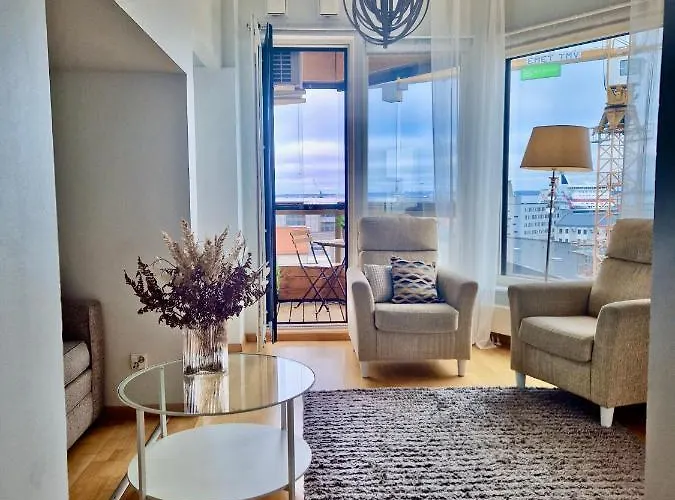 Lootsi With Sauna, Next To Old Town, Center, Port Apartment